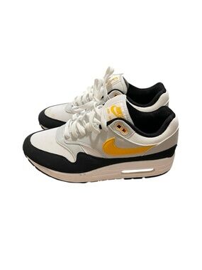 Nike White, Black & Yellow Air Max Sneakers